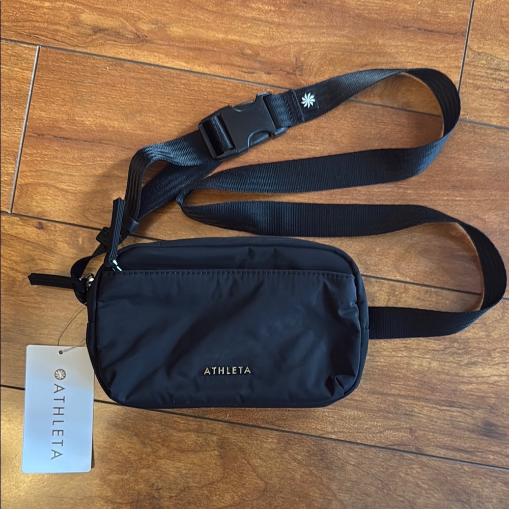 Athleta Black Crossbody Bag
